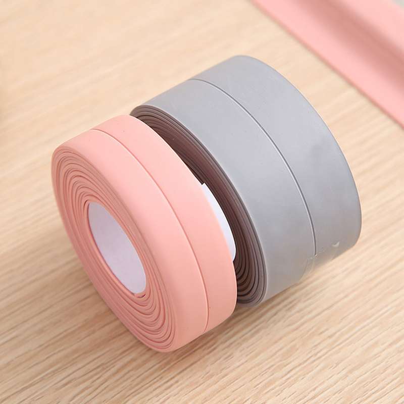 Self-adhesive Caulk Strip Moisture-proof Anti-mold Waterproof Caulking Tape for Kitchen Countertop B