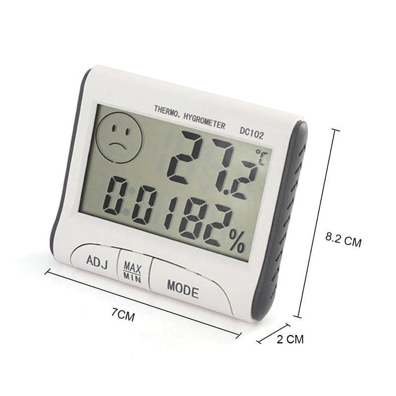 Digital Hygrometer Thermometer Indoor Humidity Gauge Temperature Indicator Accurate Mini Room Thermo