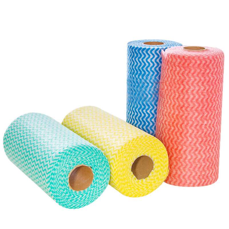 50Pcs/Roll Disposable Dish Cloth Home Cleaning Towels Kitchen Housework Dish Cleaning Cloths Wiping