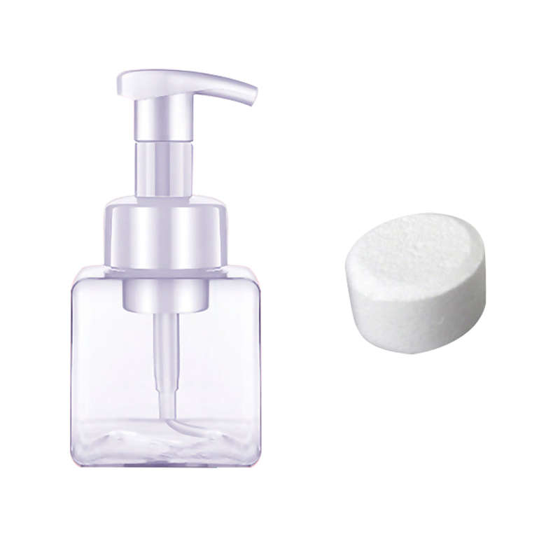 Hand Soap Tablets Effervescent Hand Foam Deep Cleansing 10 Tablets with Bottle