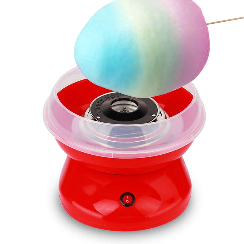 Electric Cotton Candy Machine Sugar Floss Maker Mini Countertop Cotton Candy Maker for Home Birthday