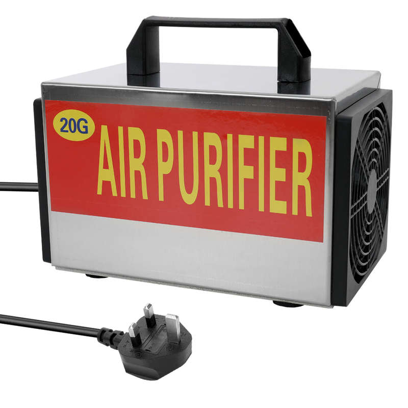 20g/h Generator Ozone Machine Tablets Air Purifier Ozonizer with Timing Switch Purifier For Home Car