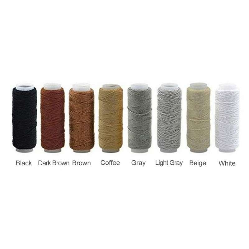 31Pcs Leather Waxed Thread Craft Tool DIY Sewing Accessories Leather Hand Sewing Needles for Leather
