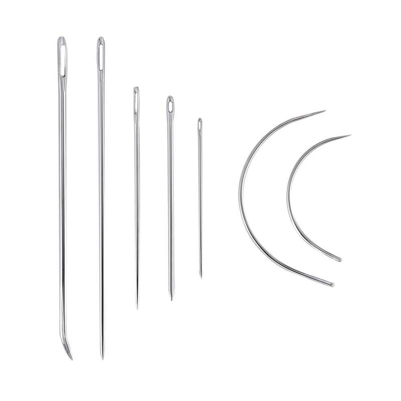 31Pcs Leather Waxed Thread Craft Tool DIY Sewing Accessories Leather Hand Sewing Needles for Leather