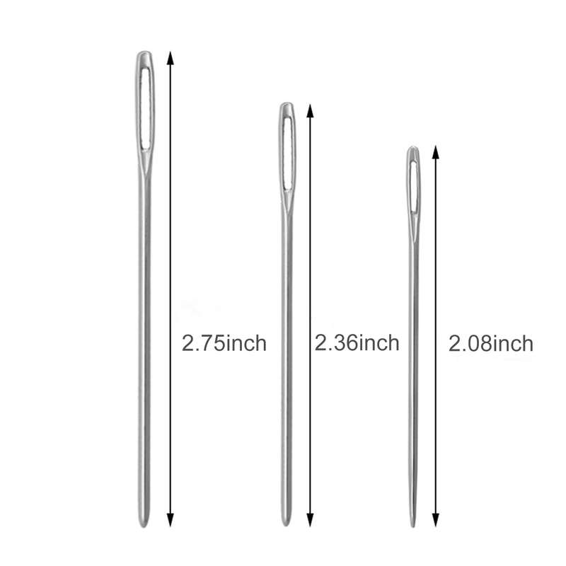 31Pcs Leather Waxed Thread Craft Tool DIY Sewing Accessories Leather Hand Sewing Needles for Leather