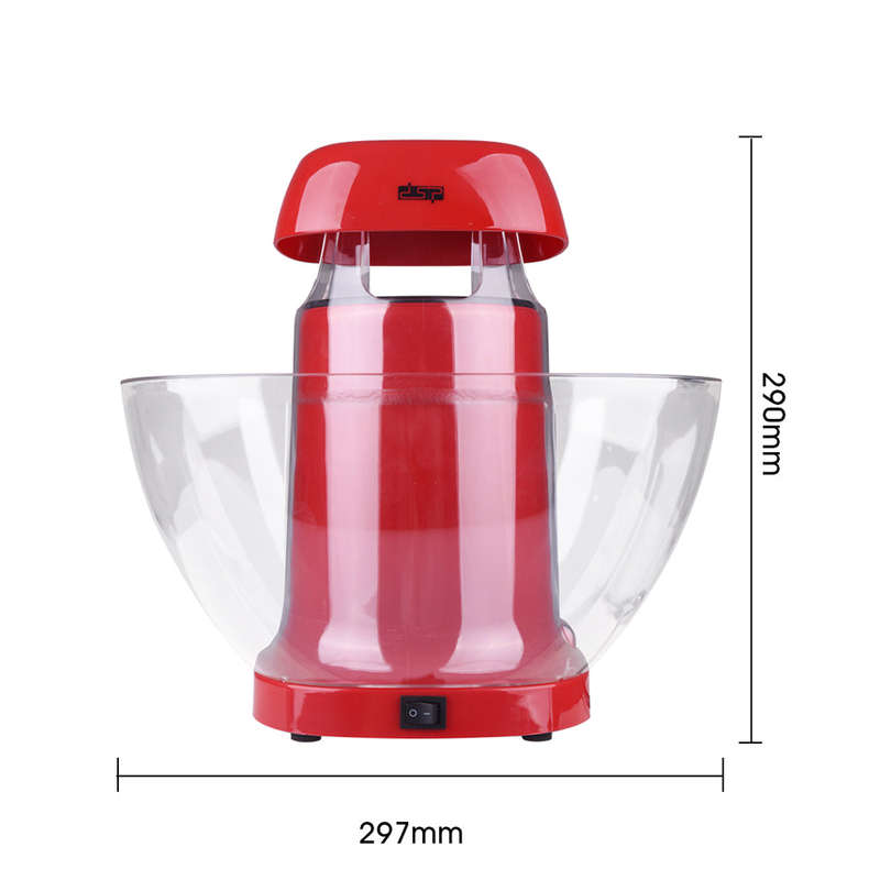 Popcorn popper Popcorn Maker Popcorn Machine Electric No Oil Needed for Home Family Kids