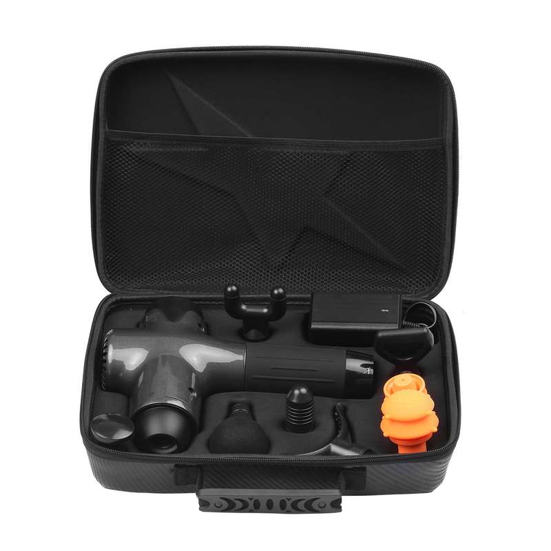 Deep Tissue Massage Gun with Touch-control 1300-3200rpm Electric Back Percussion Massager with 24-ho