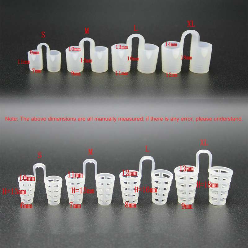 8PCS Anti-Snore Nasal Dilators Set Anti Snoring Solution Devices Stop Snoring Sleep Aid to Ease Nigh
