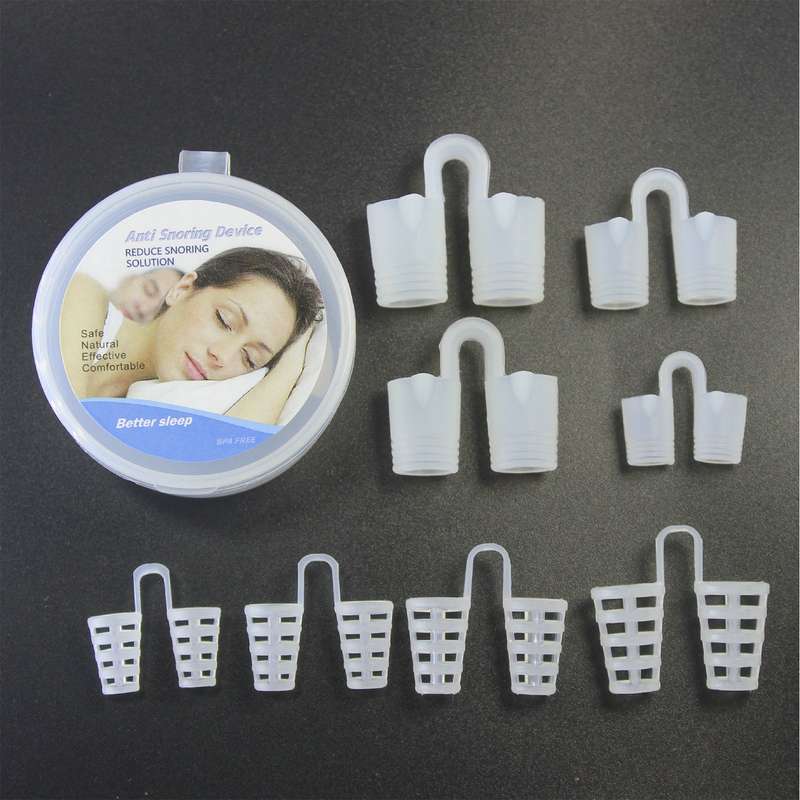 8PCS Anti-Snore Nasal Dilators Set Anti Snoring Solution Devices Stop Snoring Sleep Aid to Ease Nigh