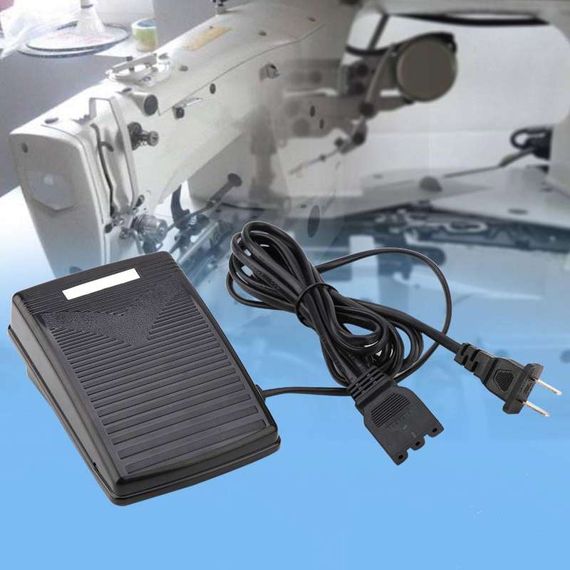 Sewing Machine Foot Control Pedal Foot Operated Control Pedal for Sewing Machines, US Standard 110V