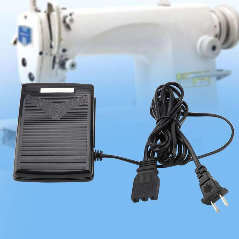 Sewing Machine Foot Control Pedal Foot Operated Control Pedal for Sewing Machines, US Standard 110V