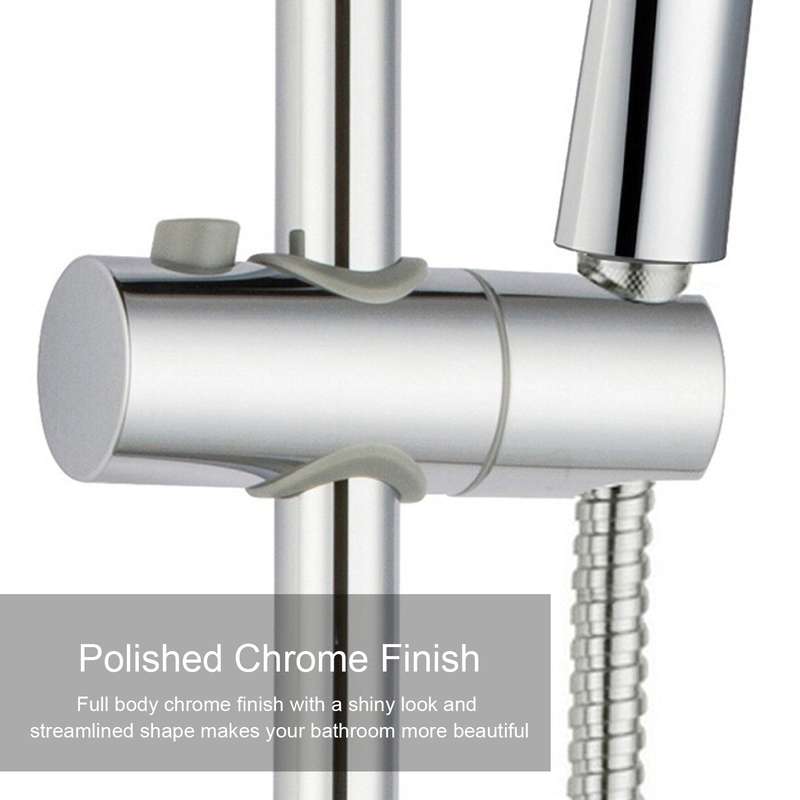 Adjustable Height Shower Head Holder For Slide Bar Rail Head Bracket Holder Handheld Showerhead Hold