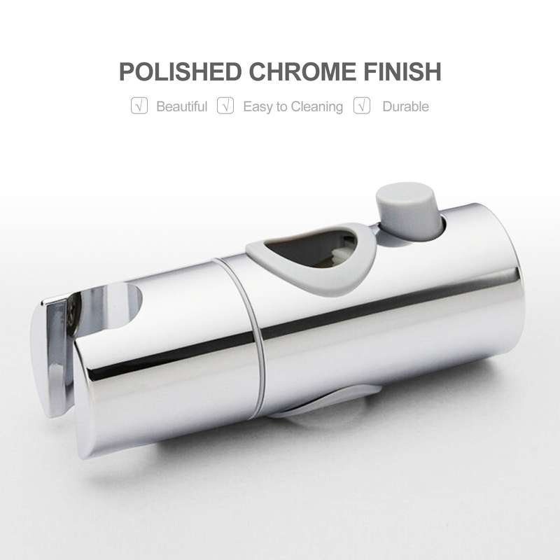 Adjustable Height Shower Head Holder For Slide Bar Rail Head Bracket Holder Handheld Showerhead Hold