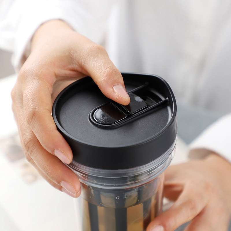 Cold Brew Cup Portable Cold Brew Coffee Maker Cold Brew Coffee Tea Airtight Bottle Iced Coffee Cup w