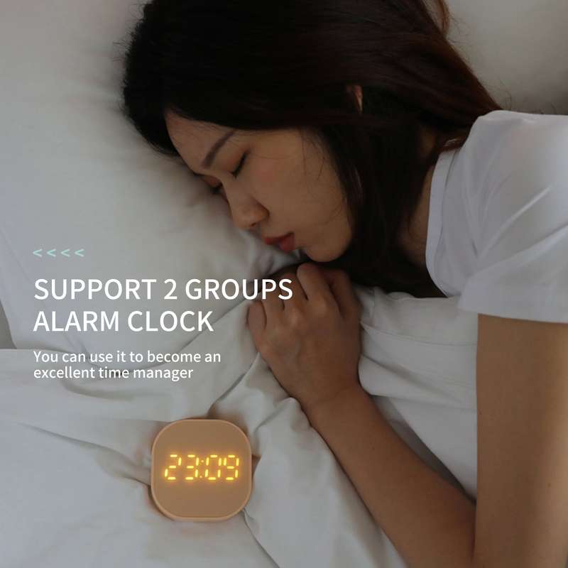 Digital Alarm Clock Desk Alarm Clock Kitchen Timers for Cooking Magnetic Countdown Timer USB Indoor