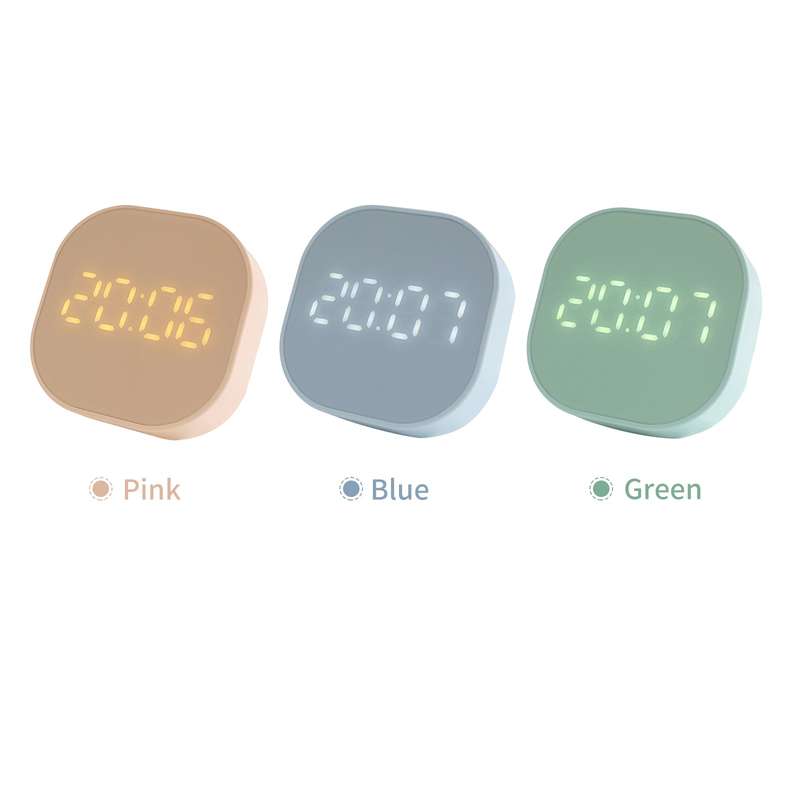 Digital Alarm Clock Desk Alarm Clock Kitchen Timers for Cooking Magnetic Countdown Timer USB Indoor