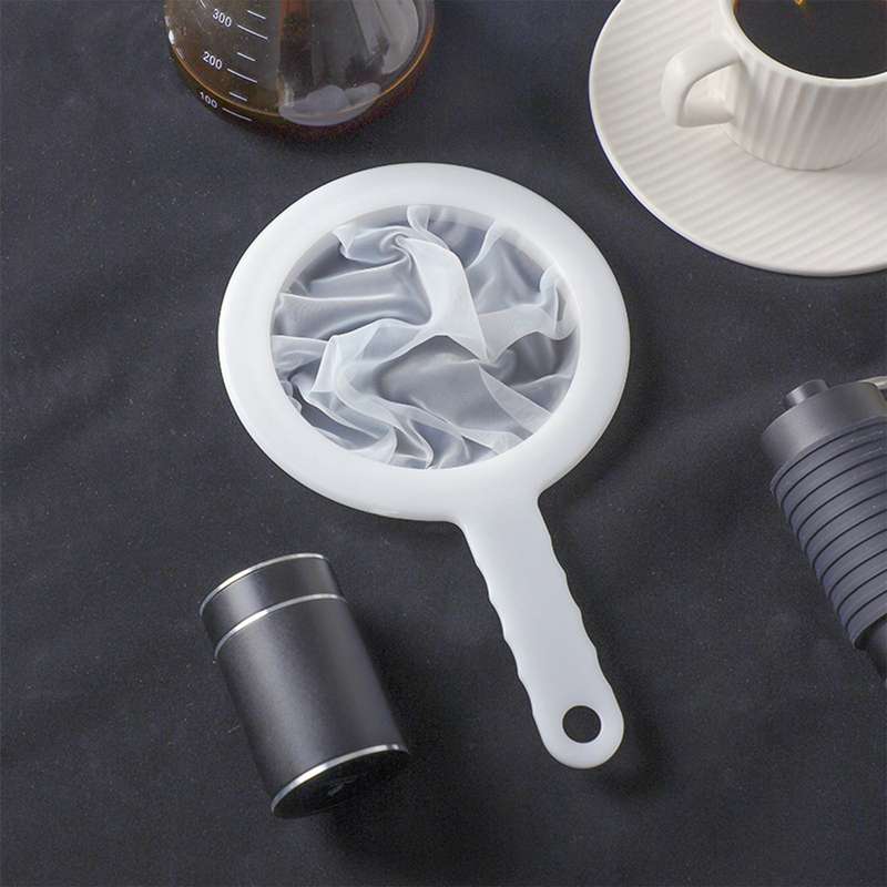 Fine Mesh Strainer Mesh Sieve Mesh Colander with Handle Fine Mesh Screen for Filtering Juice Milk Ho