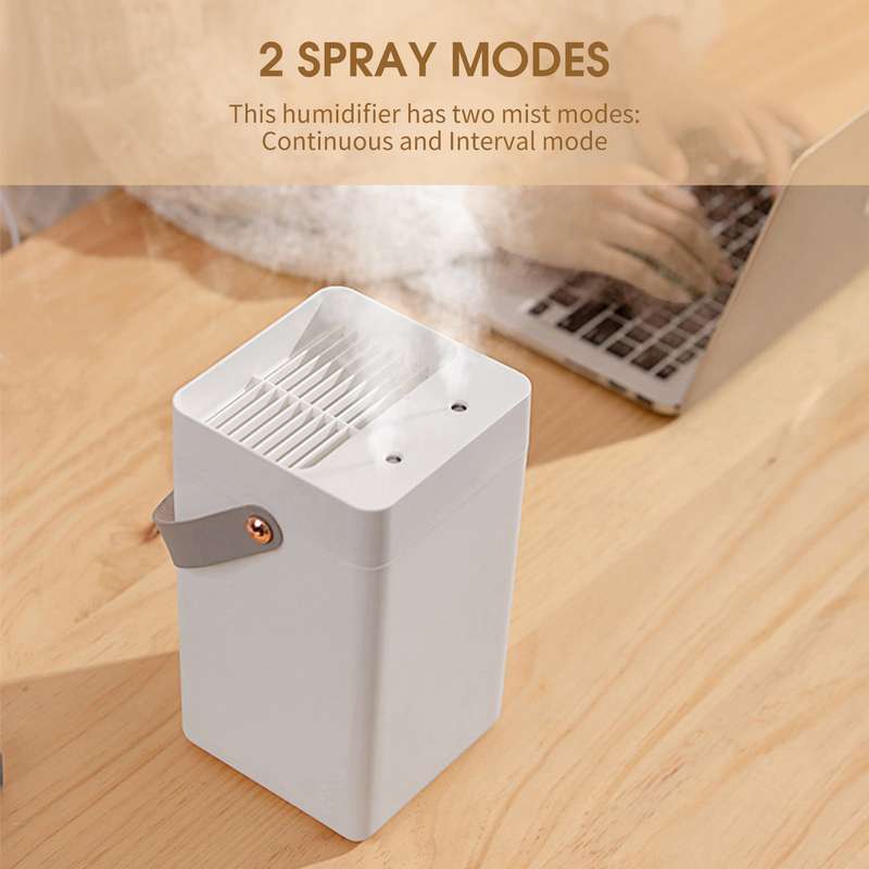 3L Mist Humidifier Dual Spray Cool Mist Humidifier Quiet USB Powered Bedroom Humidifier 2 Spray Mode