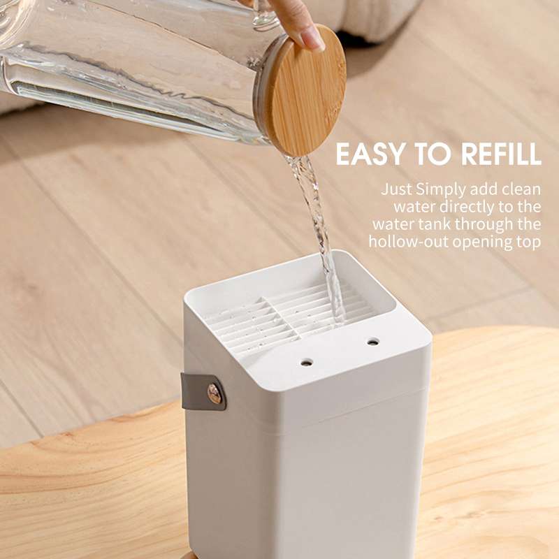 3L Mist Humidifier Dual Spray Cool Mist Humidifier Quiet USB Powered Bedroom Humidifier 2 Spray Mode