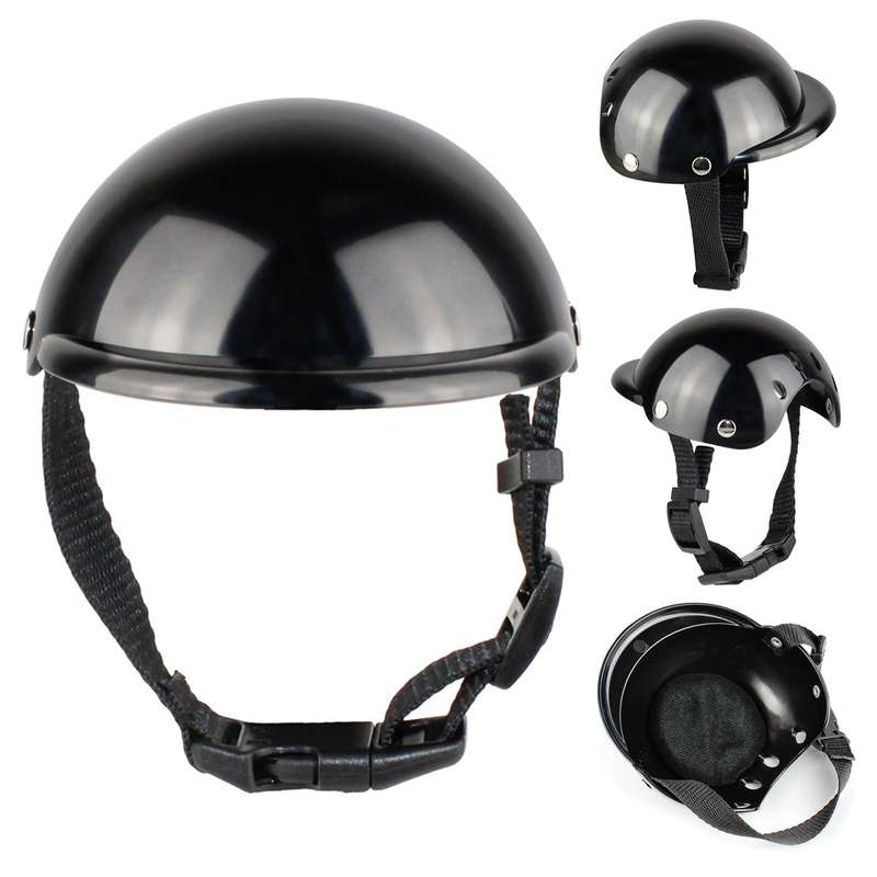 Pet Helmet Caps for Small Puppy Dogs Cats Motorcycle Cycling Hat