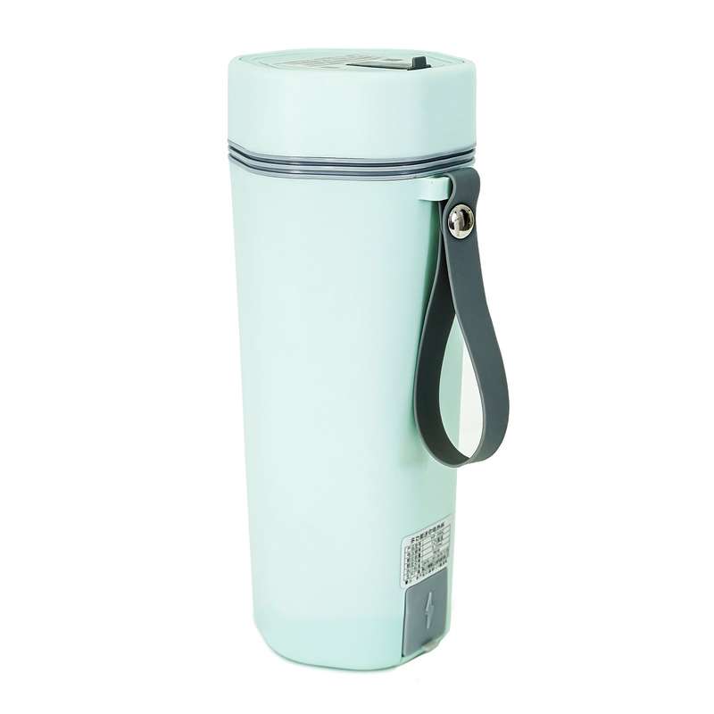 Portable Electric Kettle for Boiling Water 350ML Travel Beaker Tea Kettle Hot Water Boiler Stainless