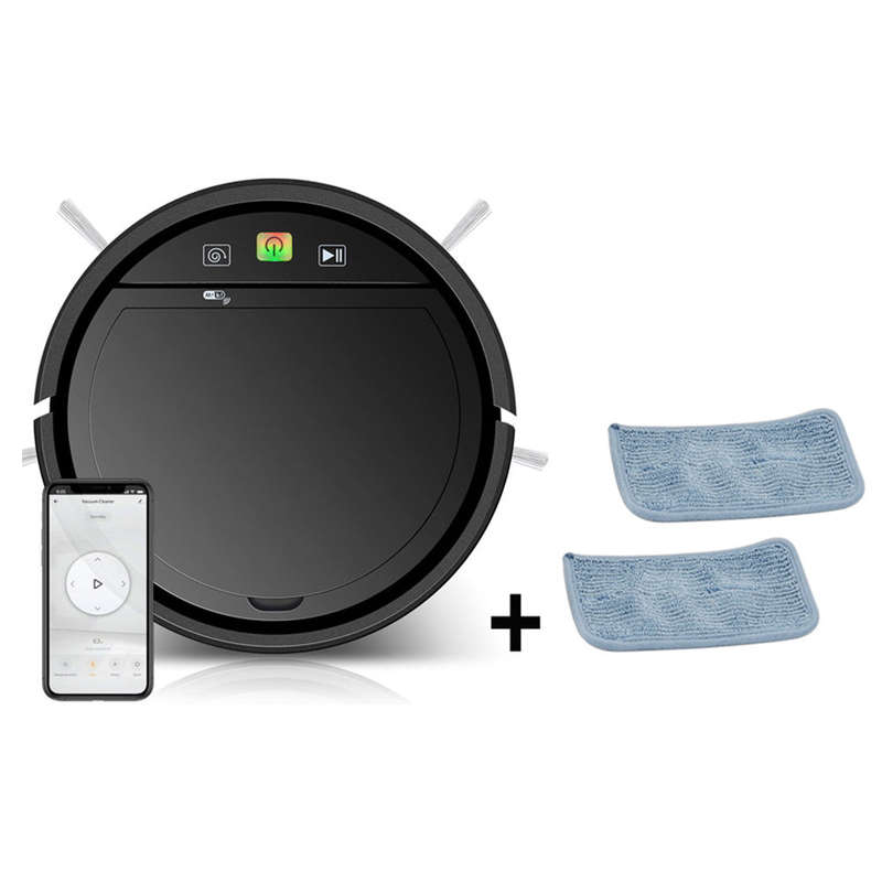 Smart Sweeper Household 3 In 1 Cleaning Vacuum Cleaner APP Remote Control 2500PA Super Suction 2500m