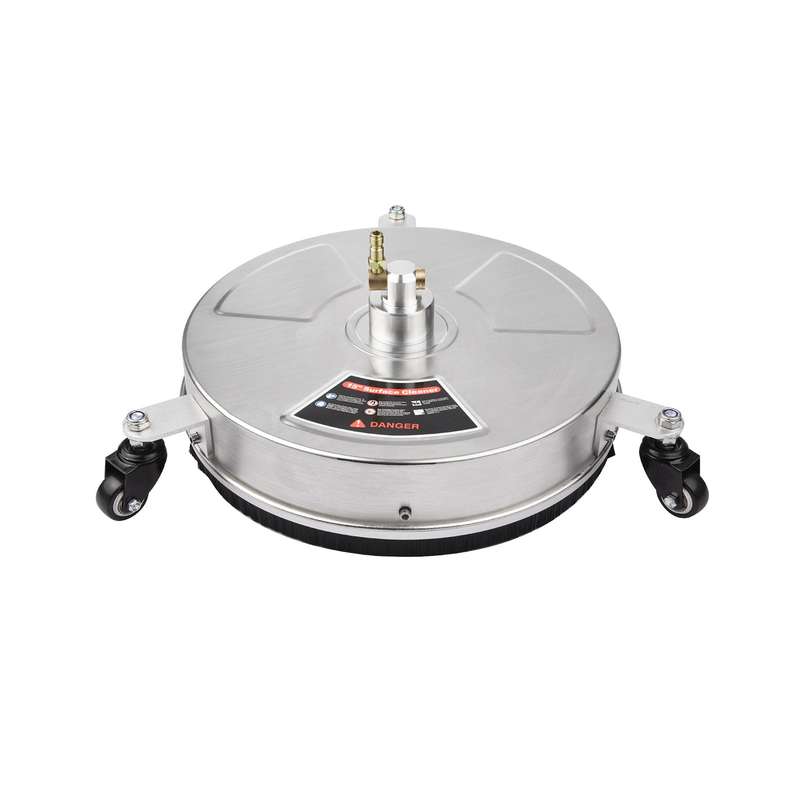 42cm/ 16.5inch Pressure Washer Surface Cleaner Stainless Steel Housing Power Washer Accessory with 1