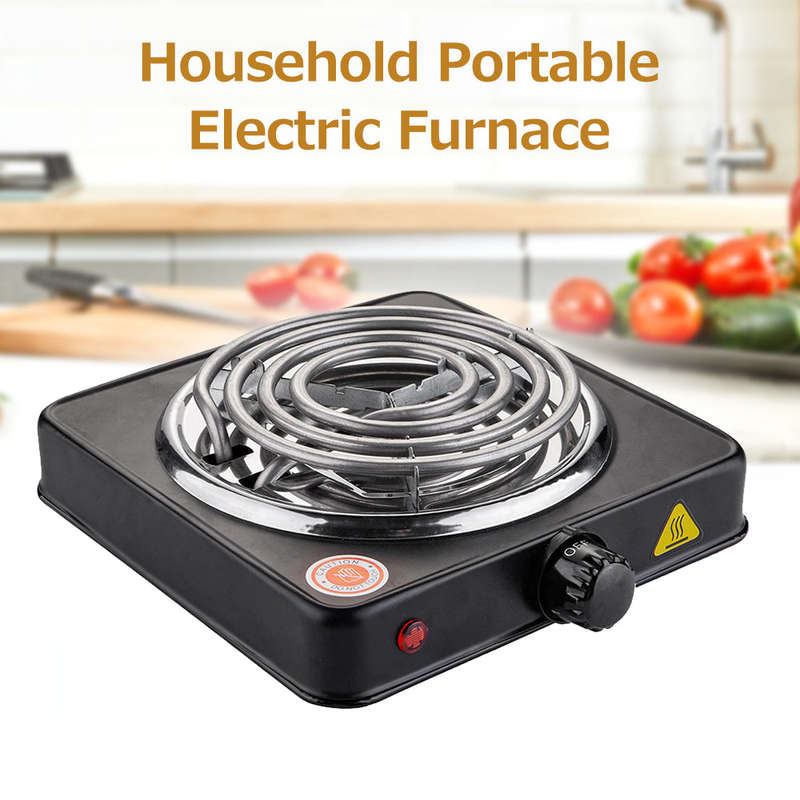 Electric Furnace Household Mini Single Disc Burner Portable Hot Plate Mosquito Incense Furnace 1000W