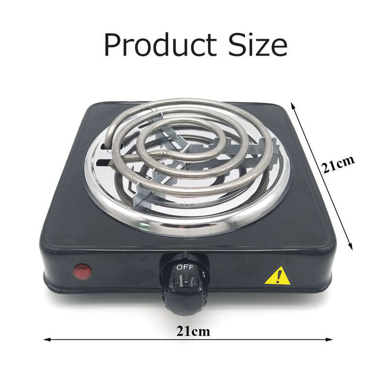Electric Furnace Household Mini Single Disc Burner Portable Hot Plate Mosquito Incense Furnace 1000W
