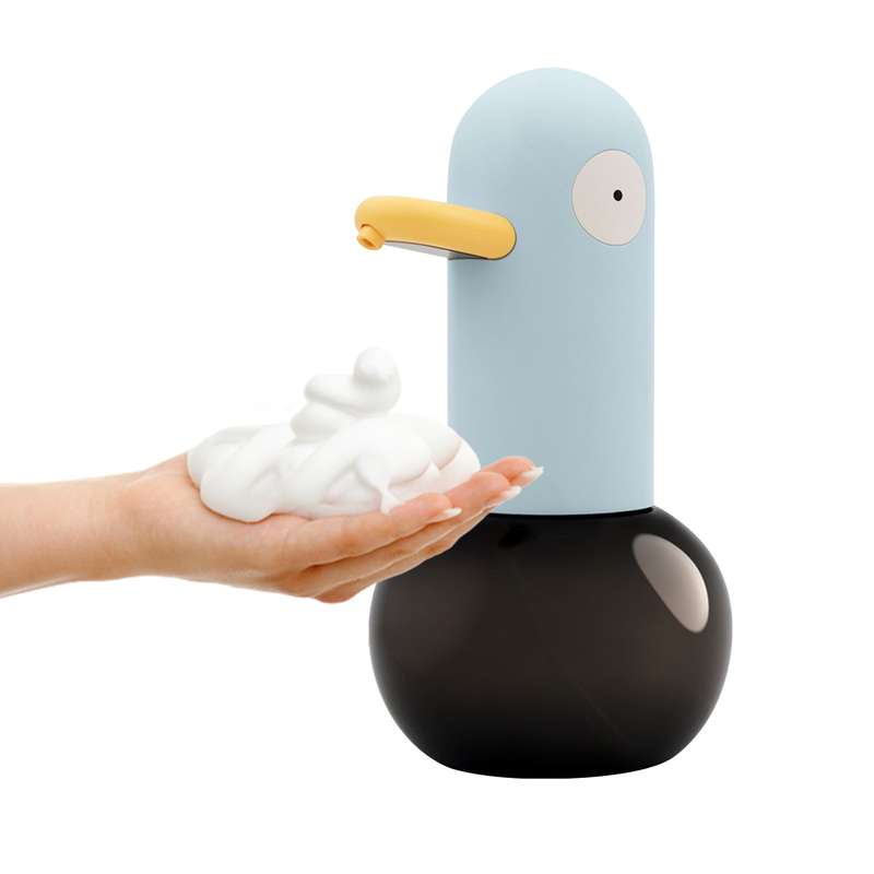 400mL Duck Shaped Automatic Foam Soap Dispenser Touchless Foaming Soap Dispenser USB Rechargeable De