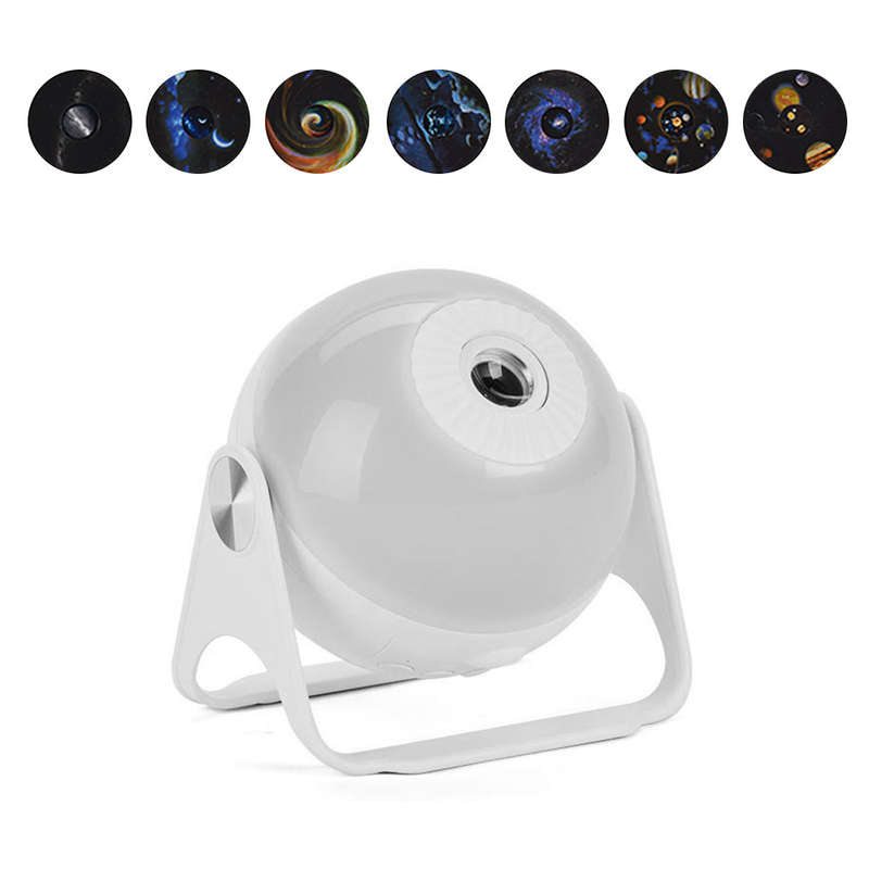 Galaxy Projector Moon lamp-Baby Night Light Star Planetarium Projector 7 in 1 Constellation Projecti