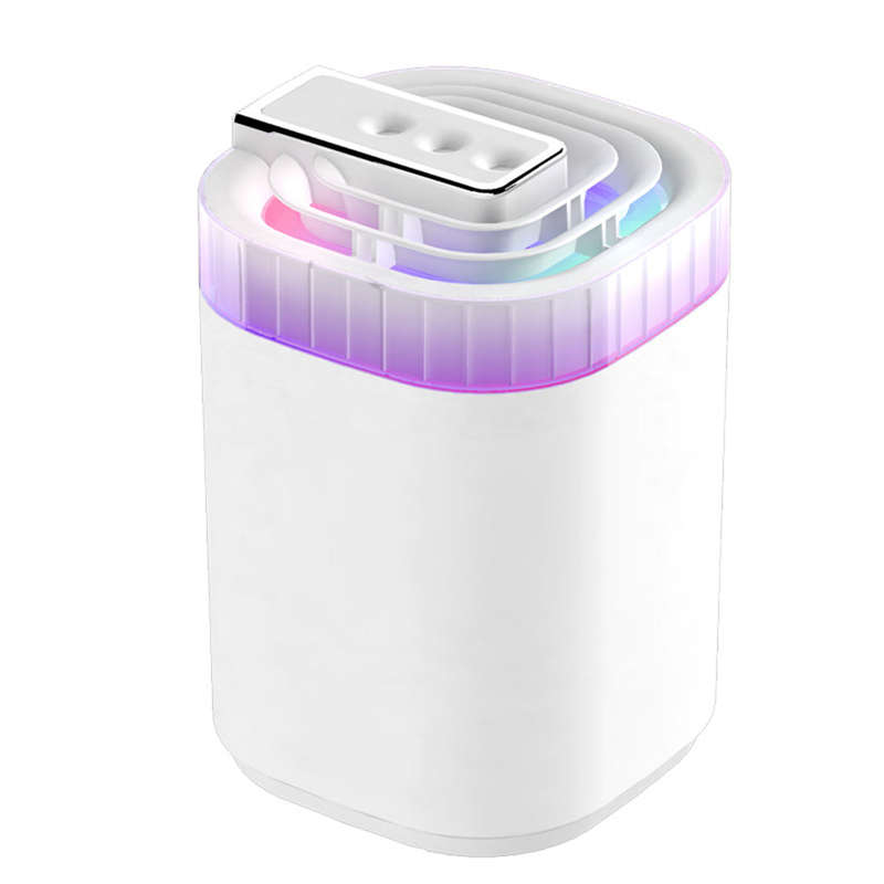 3L Large Capacity Cool Mist Humidifier with Three Nozzles High Mist Output Desktop Plant Humidifier