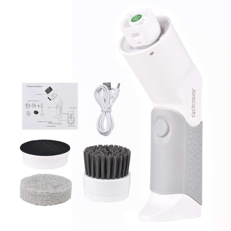 Handheld Electric Spin Scrubber Cordless Electric Cleaning Brush for Kitchen Electric Spin Cleaner I