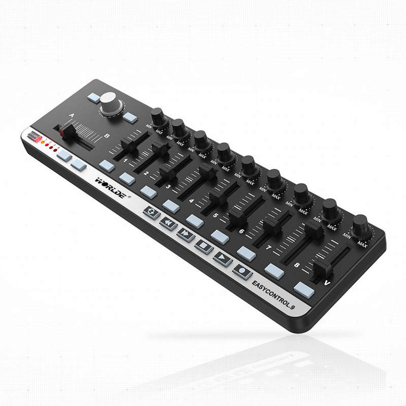 Baomic Mini Wireless Microphone Receiver & Transmitter System UHF Portable Rechargeable Recei