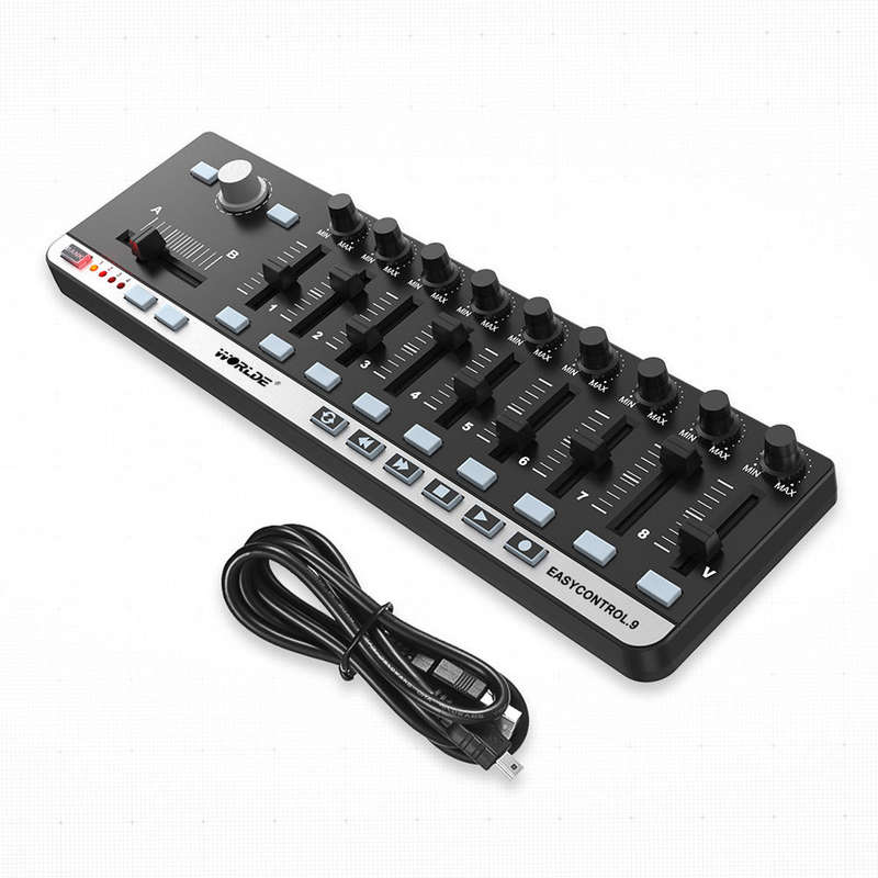 Baomic Mini Wireless Microphone Receiver & Transmitter System UHF Portable Rechargeable Recei