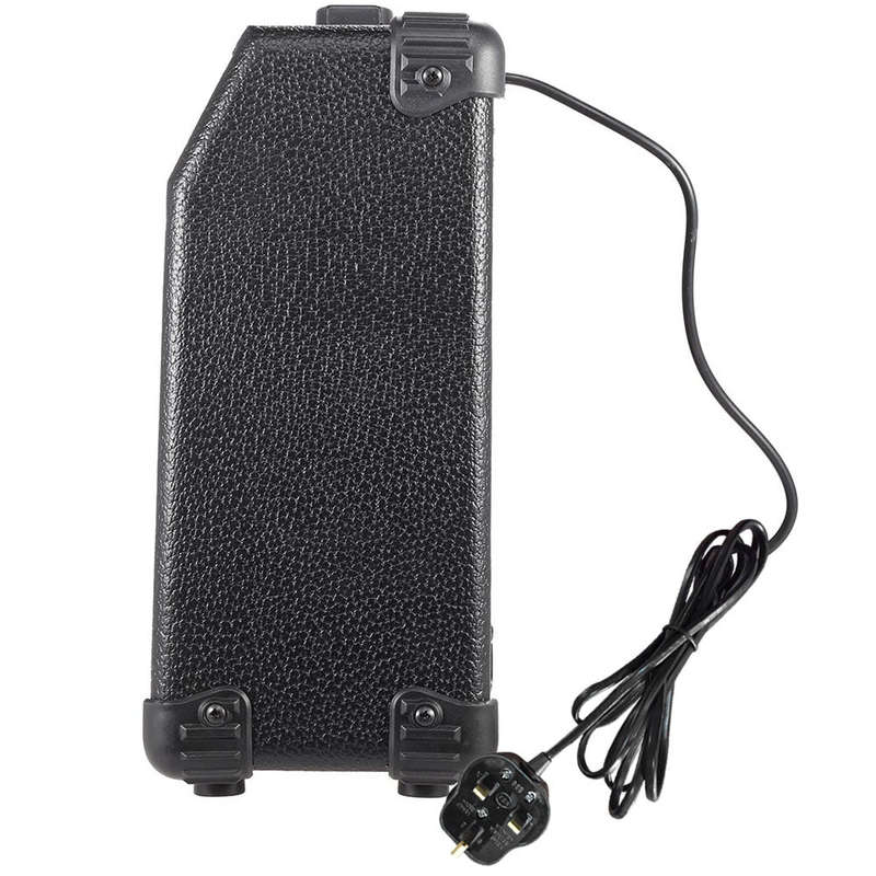 GM-215 Professional 15W Electric Guitar Amplifier Amp Distortion with 3-Band EQ 5" Speaker
