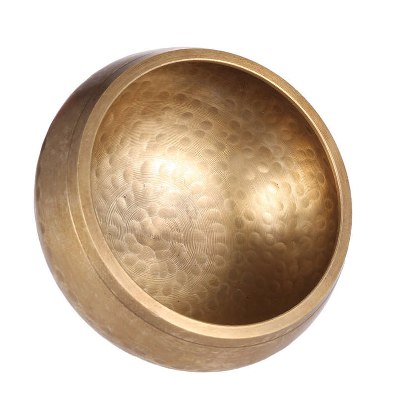 Exquisite 3 Inch Handmade Tibetan Bell Metal Singing Bowl with Striker for Buddhism Buddhist