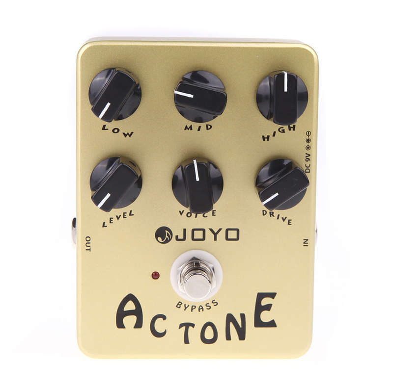 JOYO JF-13 AC Tone Vox Amp Simulator Guitar Effect Pedal True Bypass