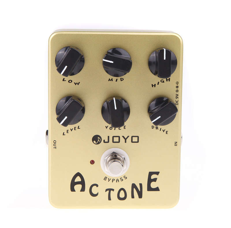 JOYO JF-13 AC Tone Vox Amp Simulator Guitar Effect Pedal True Bypass