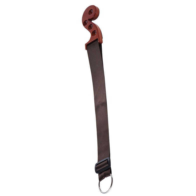 Solid Wood Cello Endpin Non-slip Stop Holder Rest Anchor Protector Pad Red Wood Color