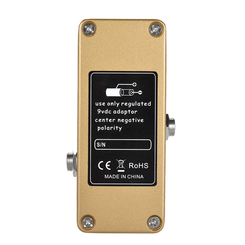 MOSKYAudio Plexi-m Electric Guitar Distortion Effect Pedal Full Metal Shell True Bypass