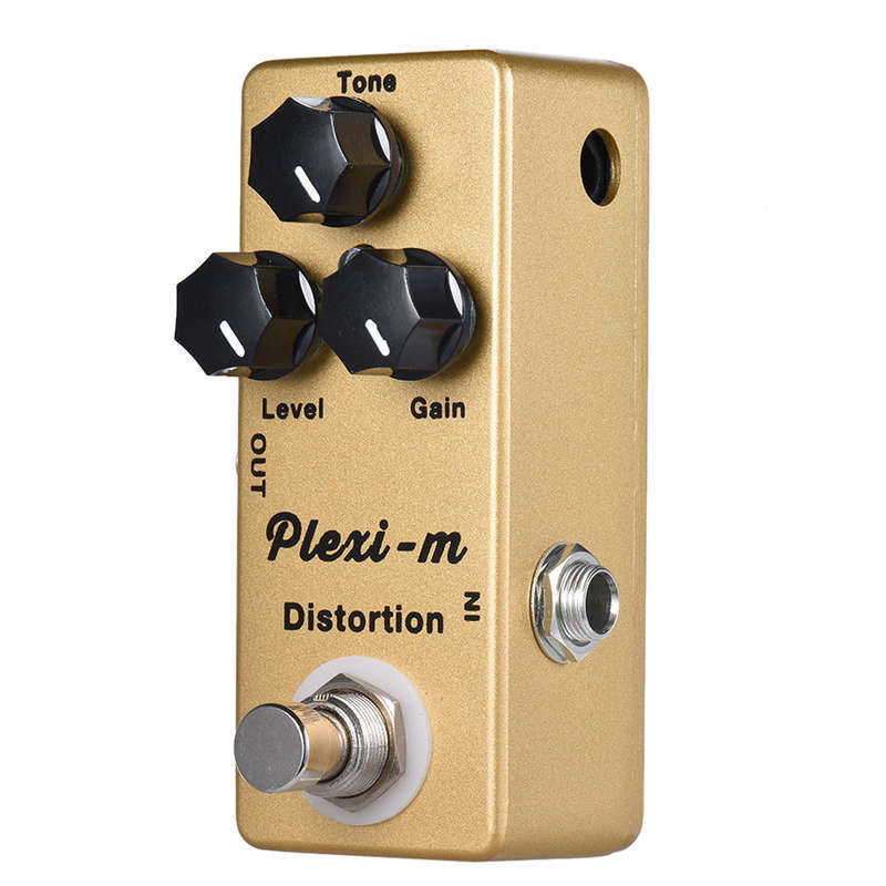 MOSKYAudio Plexi-m Electric Guitar Distortion Effect Pedal Full Metal Shell True Bypass
