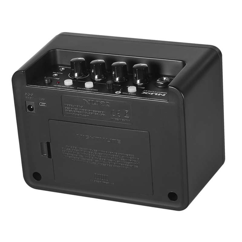 Mighty Lite BT Mini Desktop Electric Guitar Amplifier 3W Amp 3 Channels Built-in Delay Reverb