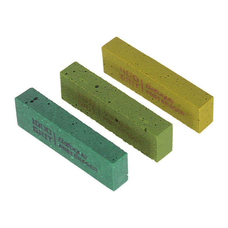 Guitar Fret Polishing Erasers Abraisive Rubber blocks for Polishing Fret Wire 180 Grit & 400