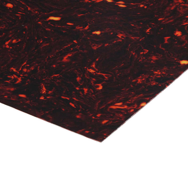 Blank Pickguard Sheet Material Scratch Plate for Acoustic Guitars DIY Custom Celluloid Dark B