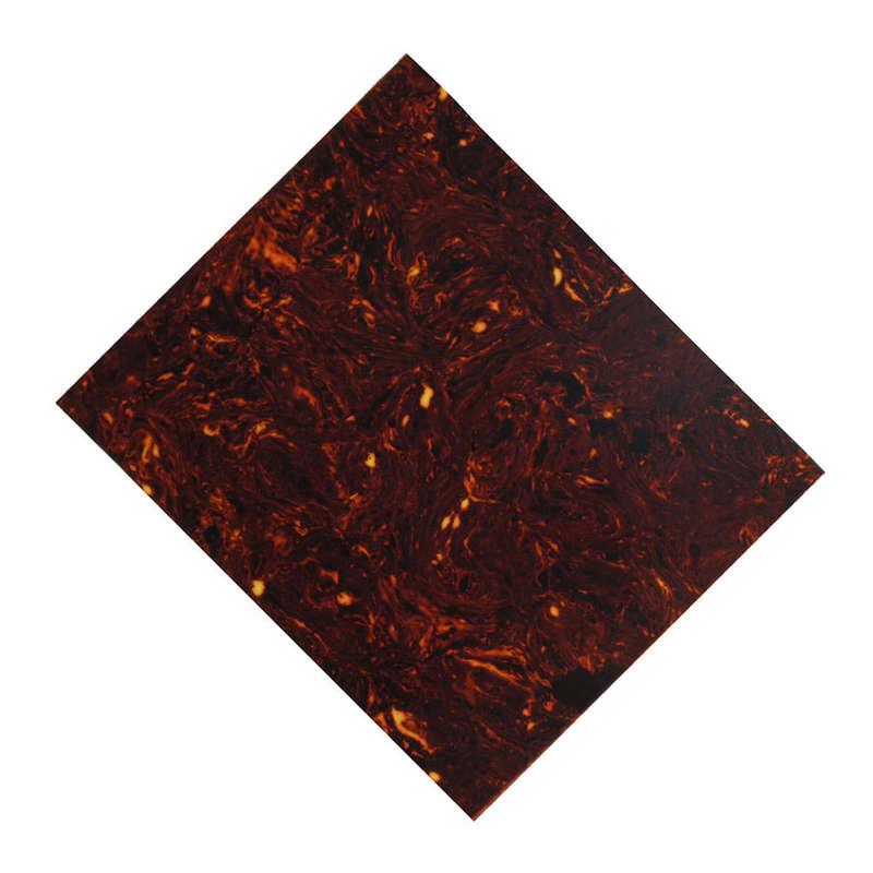 Blank Pickguard Sheet Material Scratch Plate for Acoustic Guitars DIY Custom Celluloid Dark B