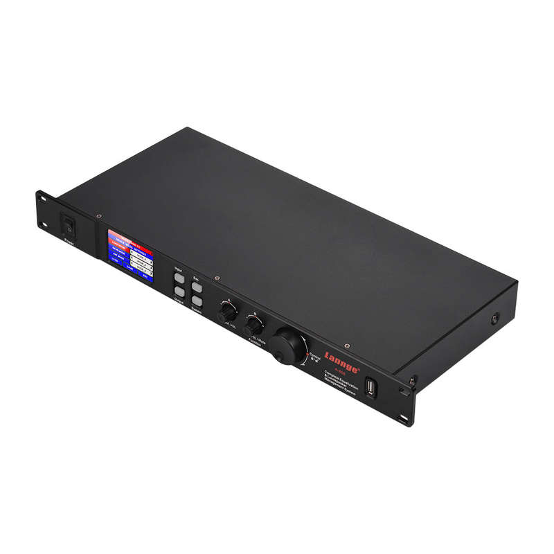 Lannge A-808 8 IN & 8 OUT Digital Audio Processor LCD Touchscreen 32bit DSP with USB RS232 Co