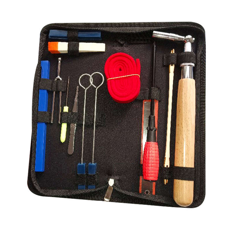 Professional Piano Tuning Kit Tuner Tools Set Piano Tuning Tool Wooden Handle Fixed Tuning Wr