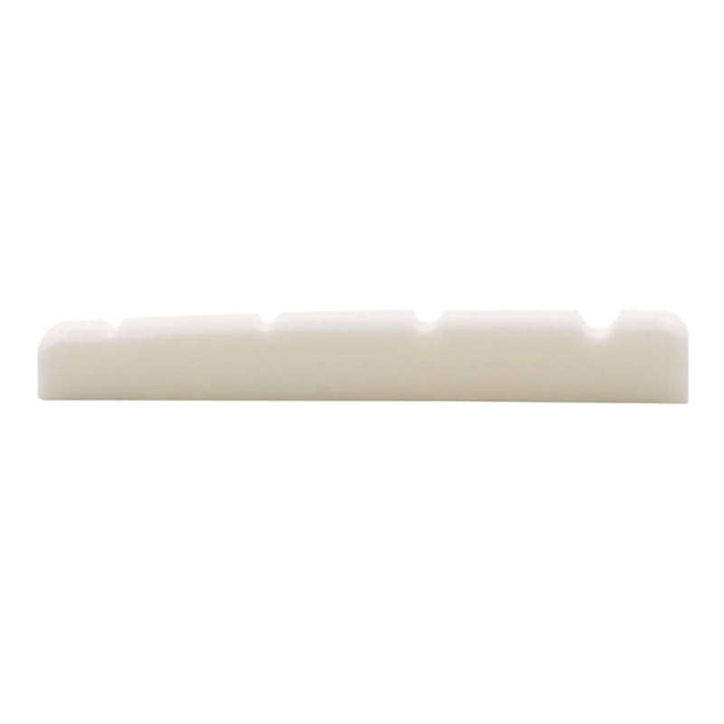 Cattle Bone White Nut 38mm Replacement for 4-string Electric Bass Guitar