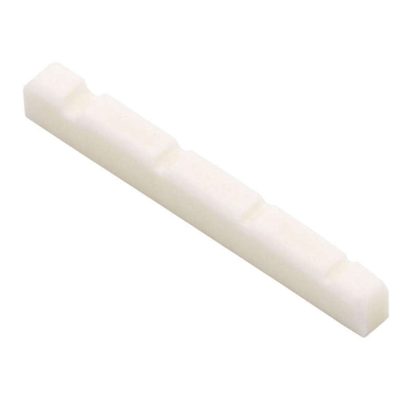 Cattle Bone White Nut 38mm Replacement for 4-string Electric Bass Guitar
